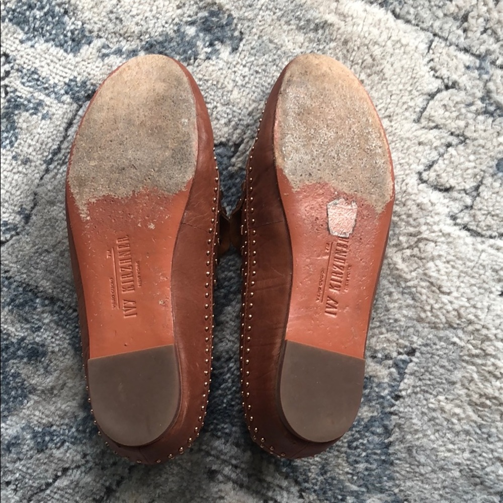 Ivy kirzhner loafers brown and gold - Picture 5 of 7